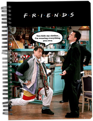 

MC SID RAZZ A5 Notebook(Friends - Crazy Friends, Multicolor)