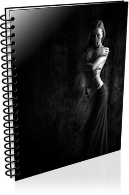 

VenTechno A5 Diary(Black Theme A5 - Diary (Spiral Bound), Multicolor)