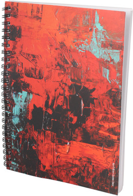 

Indian Colours A5 Notebook(Abstract Art, Multicolor)