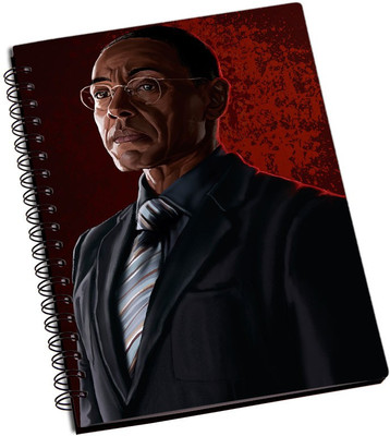 

Rangeele Inkers A5 Notebook(Gus Fring Breaking Bad Digital Paint, Multicolor)