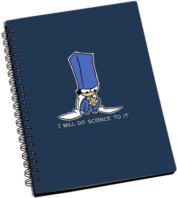 

Rangeele Inkers A5 Notebook(I Will Do It To Science, Multicolor)