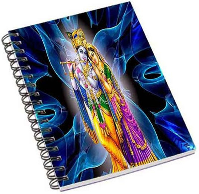 

Shopmania A5 Notebook(Lord Krishna 9, Multicolor)
