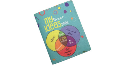 

Thathing A6 Diary(Designer Refillable, Blue, Pack of 2)