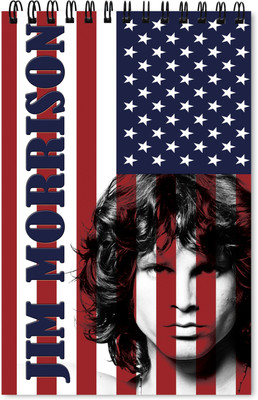 

The Design Junction A5 Note Pad(Jim Morrison, Multicolor)
