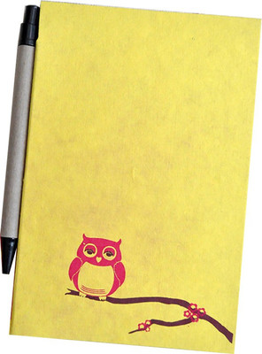 

Haathi Chaap Mini Note Pad(Recycled Handmade, Multicolor)