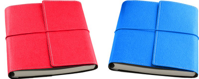 

Eco-Leatherette A5 Diary(Combo, Dark Pink, Turquoise, Pack of 2)