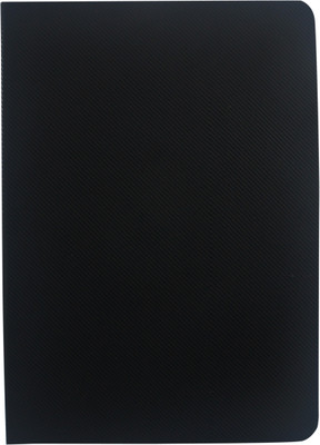 

inkFlap A5 Notebook(FlapBook Special Notebook - Plain - Black Cover, Black)
