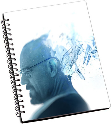 

Rangeele Inkers A5 Notebook(Breaking Bad It All Ends, Multicolor)