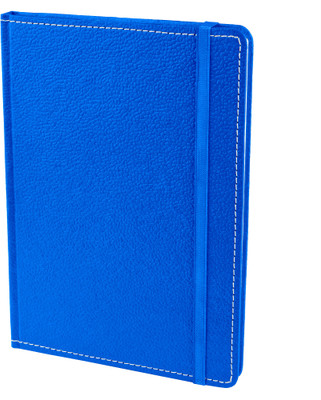 

Eco-Leatherette A5 Diary(Handcrafted Cover Journal, Blue)