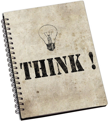 

Rangeele Inkers A5 Notebook(Think Bulb, Multicolor)