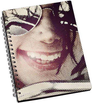 

Rangeele Inkers A5 Notebook(michael jackson Dot Art, Multicolor)