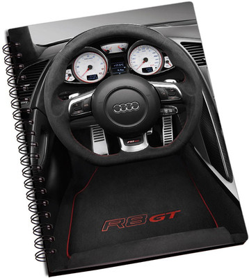 

Rangeele Inkers A5 Notebook(Audi r8 gt, Multicolor)