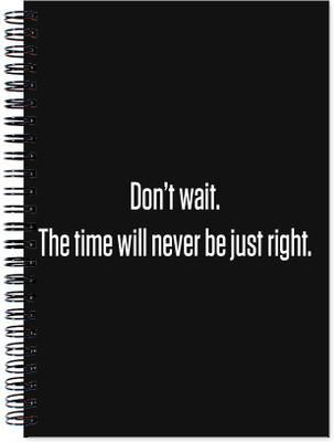 

VenTechno A5 Diary(Inspire / Motivational Covered Wirebound Ruled Paper Sheets Personal and Office Stationary Notebooks Diary, Multicolor)