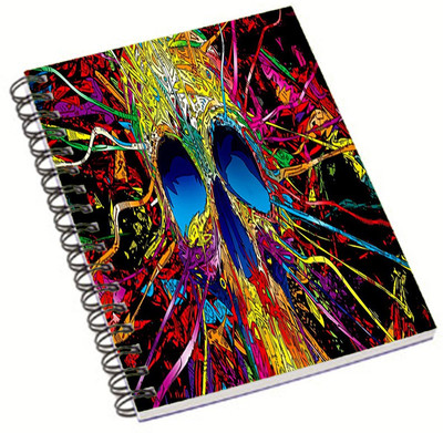 

Shopmania A5 Notebook(DESIGNER NOTEBOOK, Multicolor)