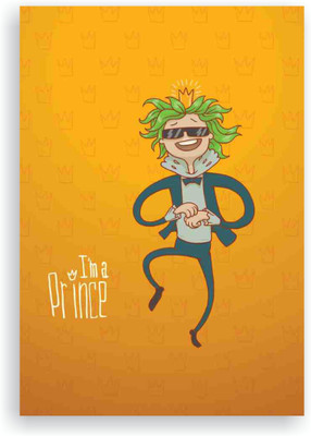 

Goodwork A6 Diary(I'M A Prince Notebook, Yellow)