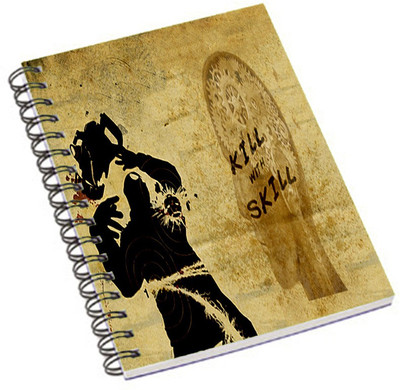 

Shopmania A5 Notebook(DESIGNER PRINTED NOTEBOOK, Multicolor)
