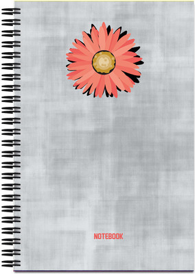 

Art Emporio A5 Notebook(Walled Flower, Grey)