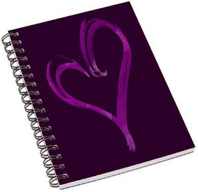 

Shopmania A5 Notebook(Heart 3, Multicolor)