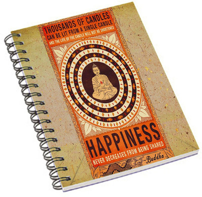 

Shopmania A5 Notebook(DESIGNER PRINTED NOTEBOOK, Multicolor)