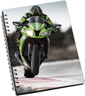 

Rangeele Inkers A5 Notebook(Kawasaki Zx10R, Multicolor)