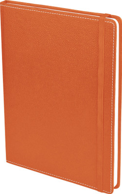 

Eco-Leatherette B5 Diary(Handcrafted, Brunt Orange)