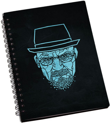 

Rangeele Inkers A5 Notebook(Heisenberg Meth, Multicolor)