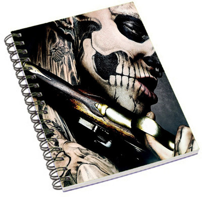 

Shopmania A5 Notebook(DESIGNER PRINTED NOTEBOOK, Multicolor)