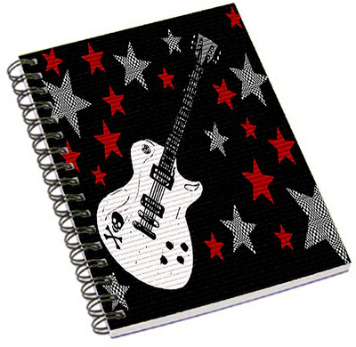 

Shopmania A5 Notebook(Music Band, Multicolor)