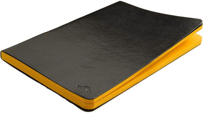 Rubberband A5 Notebook(Paint Box Series, Yellow)