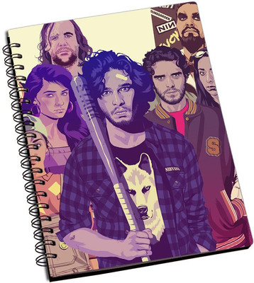 

Rangeele Inkers A5 Notebook(Game OF Throne GTA Artwork, Multicolor)