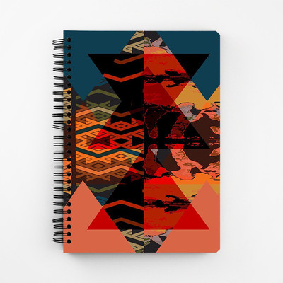 

RAYITE A5 Diary(Deep Pattern, Multicolor)