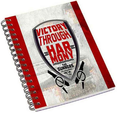 

Shopmania A5 Notebook(Victory, Multicolor)