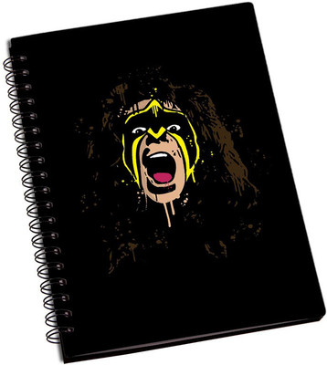 

Rangeele Inkers A5 Notebook(Ultimate Warrior Screaming, Multicolor)