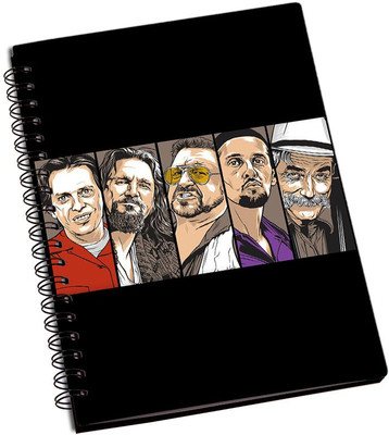 

Rangeele Inkers A5 Notebook(Big lebowski Fan Art, Multicolor)