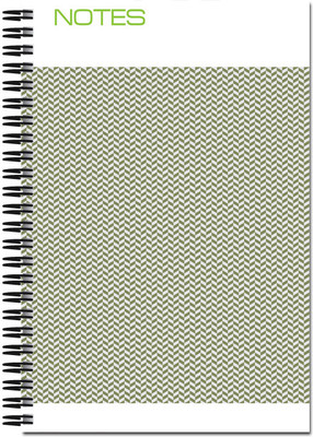 

Art Emporio A5 Notebook(Zig Zag Greys, Grey)