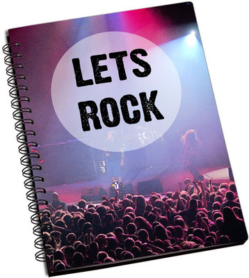 

Rangeele Inkers A5 Notebook(Lets Rock Band, Multicolor)