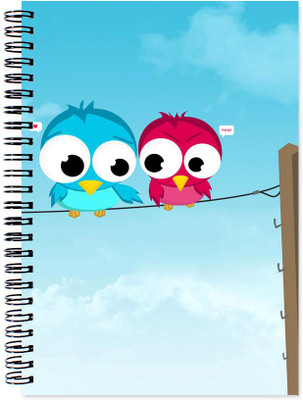 

VenTechno A5 Diary(Cute Designer Wirebound Ruled Paper Sheets Personal and Office Stationary Notebooks Diary, Multicolor)
