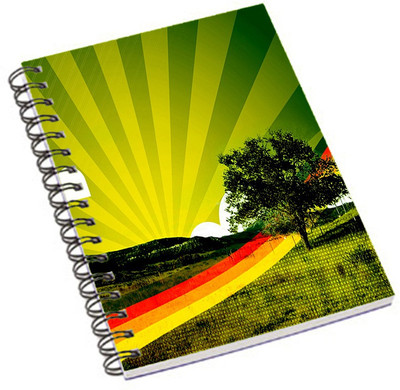 

Shopmania A5 Notebook(DESIGNER PRINTED NOTEBOOK, Multicolor)