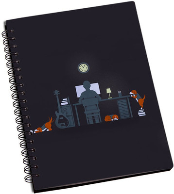 

Rangeele Inkers A5 Notebook(Designer Table, Multicolor)