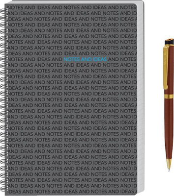

Luxor B5 Notebook(B5 Notebook With Monte Viso Brighton Ball Pen, Black)
