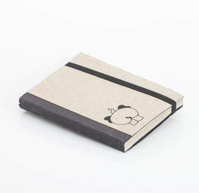 

Haathi Chaap Regular Notebook(Recycled Handmade, Black)