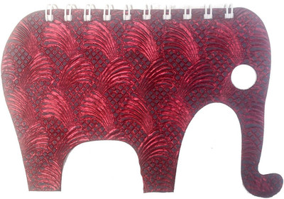 

Craftbazaar Regular Diary(Handmade Elephant Diary, Brown)