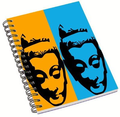

Shopmania A5 Notebook(DESIGNER NOTEBOOK, Multicolor)