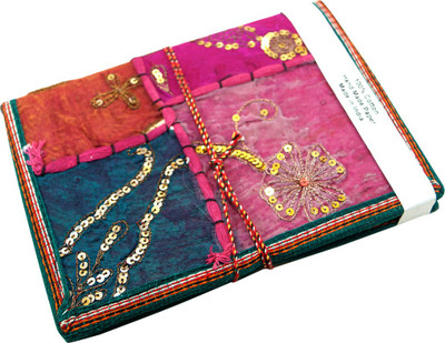 

R S Jewels Regular Diary(Handcrafted, Multicolor)