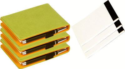 

Sukeshcraft Pocket-size Note Pad(Note pad, Light Green, Pack of 6)