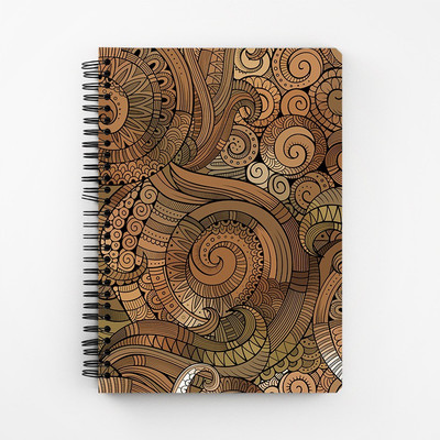 

RAYITE A5 Diary(Batik Doodle Art, Multicolor)