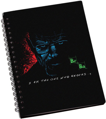 

Rangeele Inkers A5 Notebook(Breaking BAd I am The oNe, Multicolor)