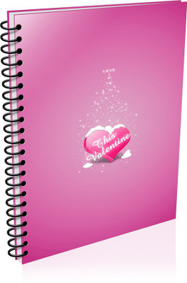 

VenTechno A5 Diary(Valentine Special A5 - Diary (Spiral Bound), Multicolor)