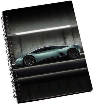 

Rangeele Inkers A5 Notebook(Parked Blue car, Multicolor)