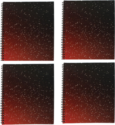 

PapyrusBolsys Regular Notebook(Meteors, Multicolor, Pack of 4)